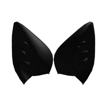 Big Cat Ears (Black)