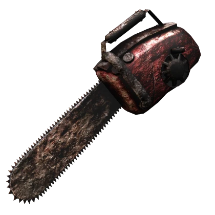 Creepy Rusty Chainsaw Back V2