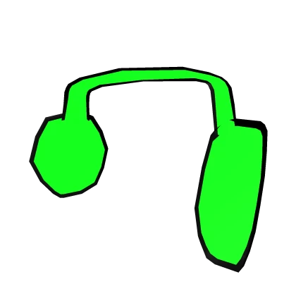 Green Headphone