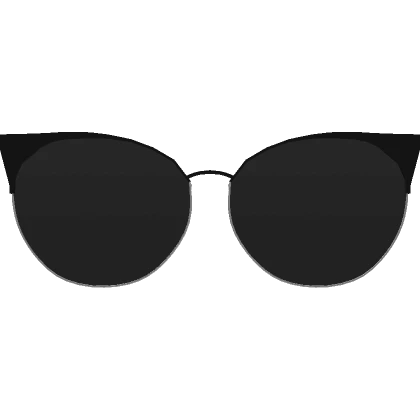 Cute Dark Cat-Eye Sunglasses