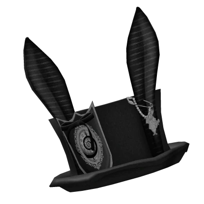 noir bunny mini hat II (ᐢo . oᐢ) . ♔