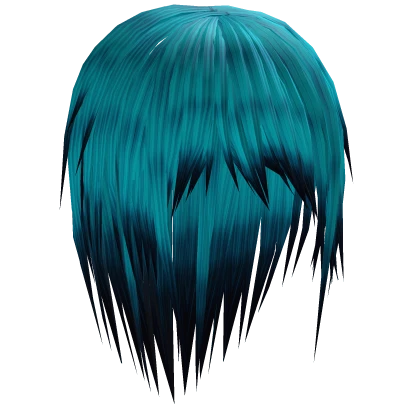 Vkei Unkept Wispy Cyan Hair, 1 