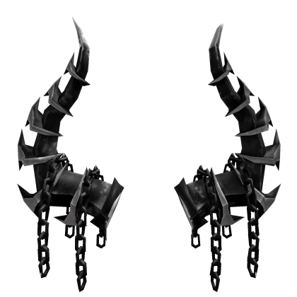 Black chain Iron Horn