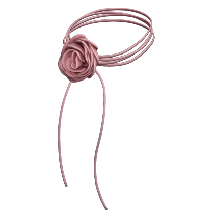 Rose Choker (Pink)