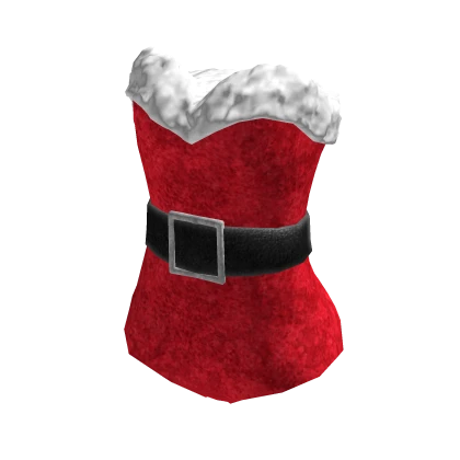 Red Christmas Santa Bodysuit