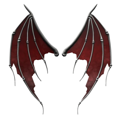 Red Vampire Wings