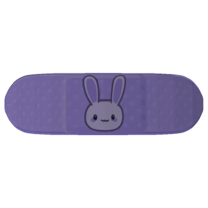 Purple Kawaii Bunny Bandage