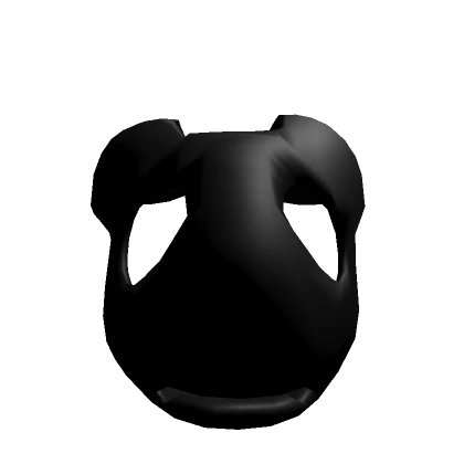 Black Creature Head Mask