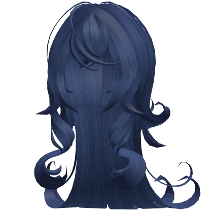 twighlight blue princess swirly hair