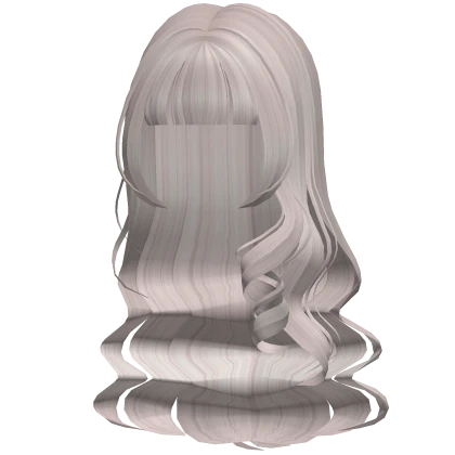 ♡ Silver / Ash Long Princess Wavy Hair