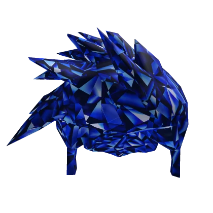 Blue Sparkle Time Beautiful Hair