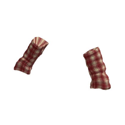 igari plaid mori kei arm warmers