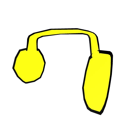 Yellow Headphone