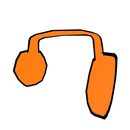 Orange Headphone