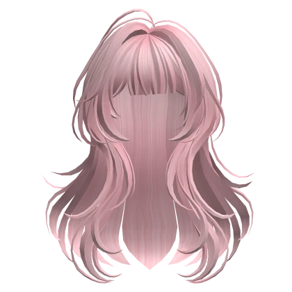 Pink Cute Layered Hair