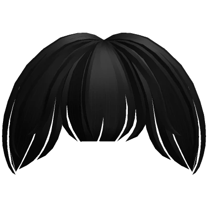 Black Adorable Anime Bangs