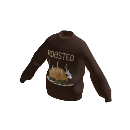 Oversized Thanksgiving Sweater - Turkey