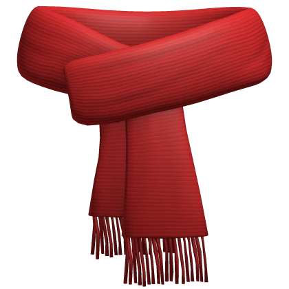 Red Christmas Scarf