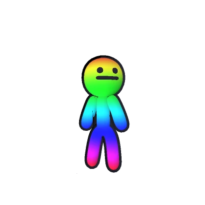 Mini Rainbow Stickman