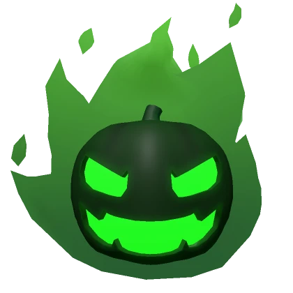 Toxic Flaming Pumpkin