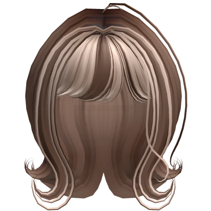 Kawaii Brown&Blonde Swirled Hair 