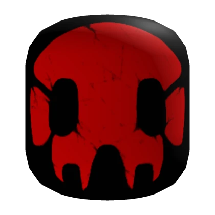 Skull Head Red
