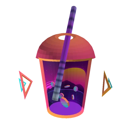 Synthwave Boba Tea