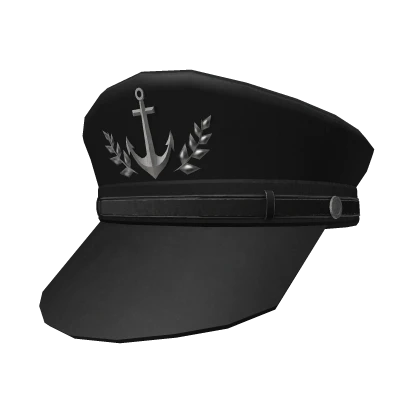 Black Captain Hat