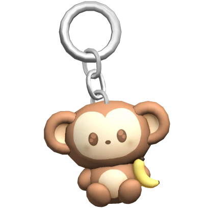 Monkey Keychain