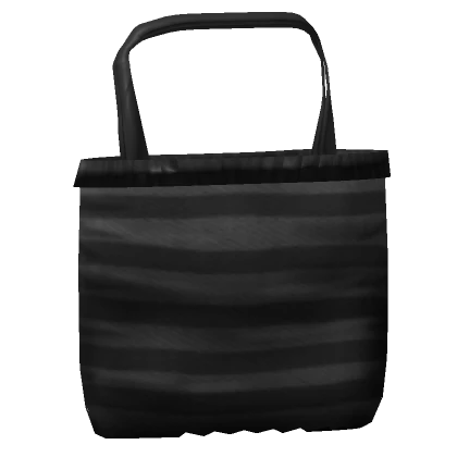 ⊱┊[1.0] black stripes tote bag