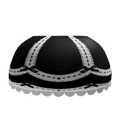 black white gothic cute harajuku egl skirt