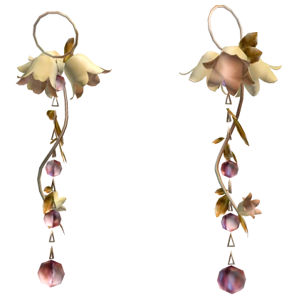 bell flowers earrings