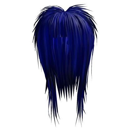 Messy Razor Cut Vkei Hair (Blue)
