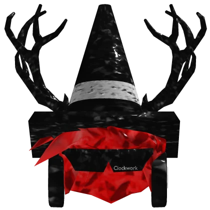 ✅ [PBR] Red Hair + Cone + Antlers + Headphones