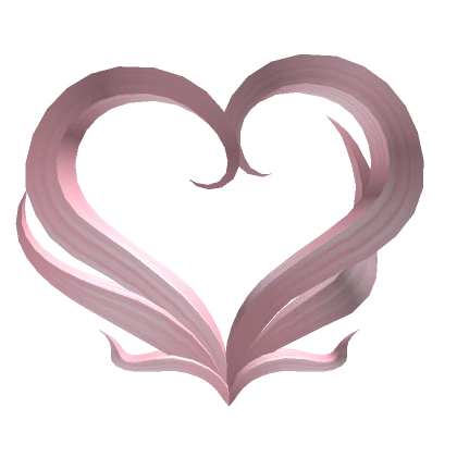 Pink Messy Heart Shape