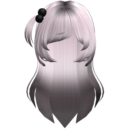 🤍 kawaii n sweet anime bobble hair pink black emo