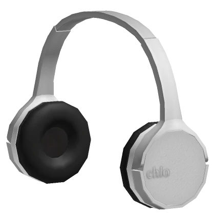 Cute Simple Aesthetic Headphones White