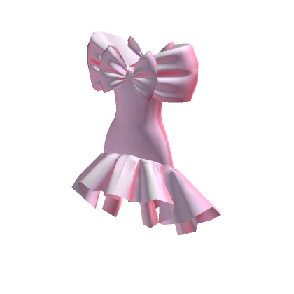 Bow Dress in Pink