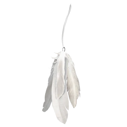 Feather White Angel Hair String