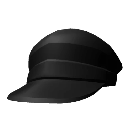 Black Modular Captain Hat