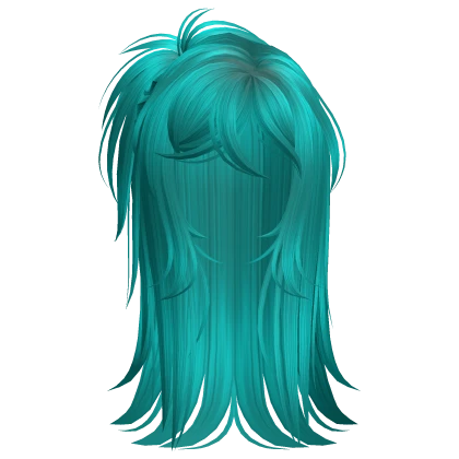 Scene Wispy Spikey Ponytail (Aqua Mermaid)