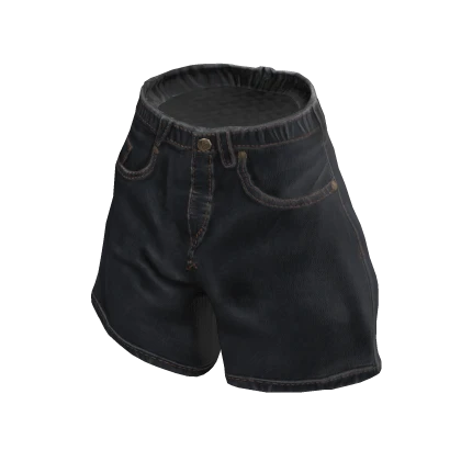 ardor* - denim shorts (dark blue)