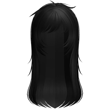 messy sleepy head cute neet black hair