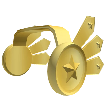 ✅Gold Valkyrie Headphones