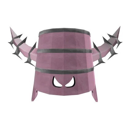 Pastel Pink Hellbound Bucket(white)