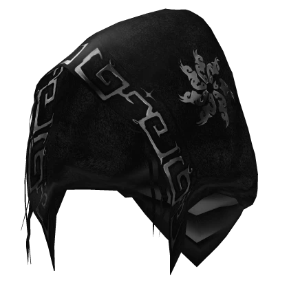 Gaian Sorcerer Distressed Rune Hood