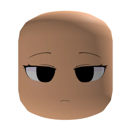 Bored Intimidating Chibi Anime Girl Boy Cute Face