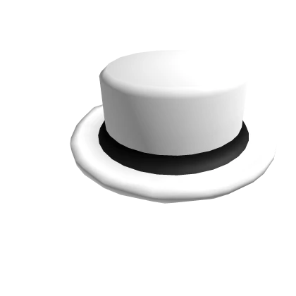 White Gentleman Hat 