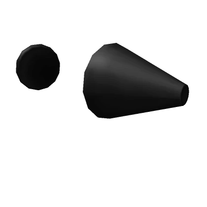 Black Robot Ear Cone