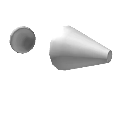 White Robot Ear Cone